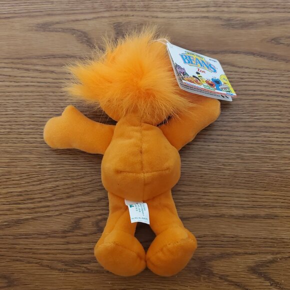 Vintage 1997 Plush Beanbag 8" Zoe from Sesame Street - New with Tags - Picture 2 of 4